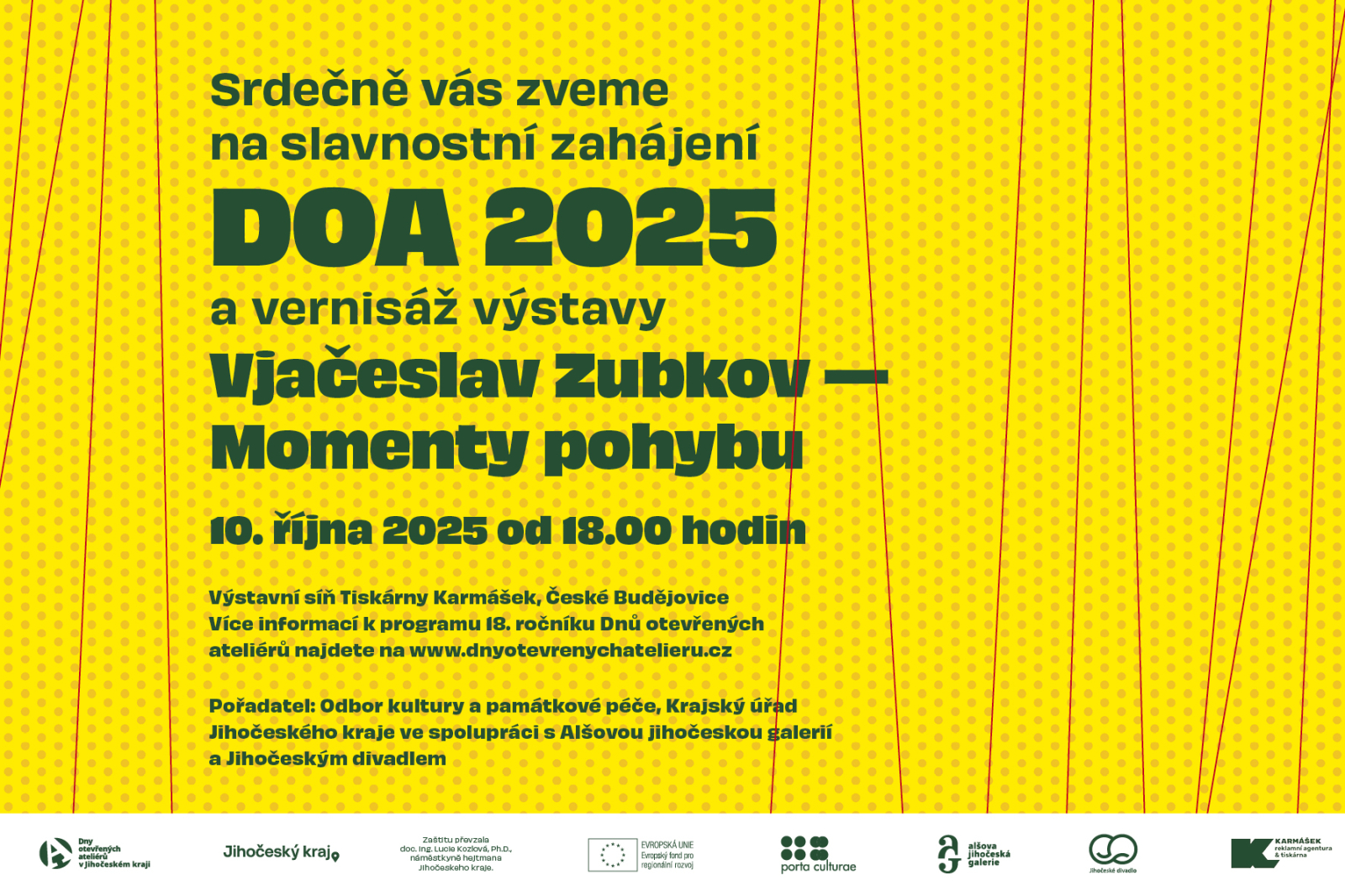 Dny otevřených ateliérů 2025 v Jihočeském kraji